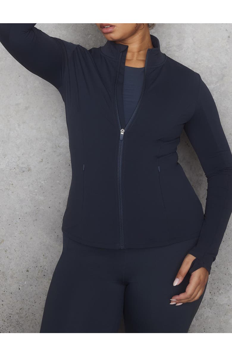 LOVALL Empower Jacket, Alternate, color, Vintage Navy