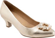 Trotters Kate Kitten Heel Pump