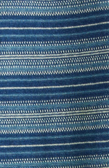 Double RL Indigo Stripe Jacquard Henley Shirt | Nordstrom