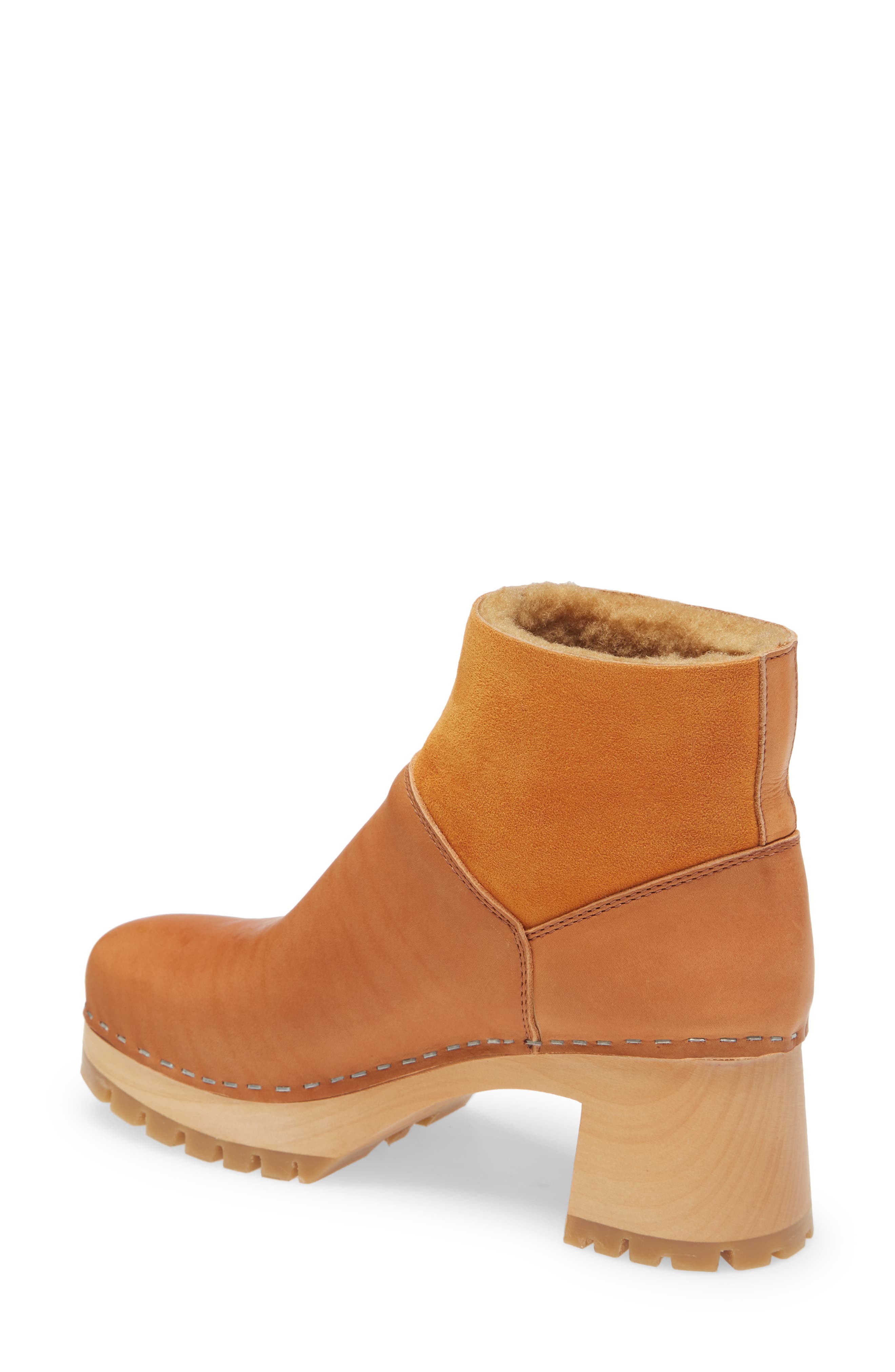 Bootie, Alternate, color, NATURE LEATHER
