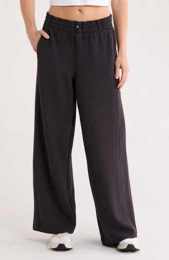 DKNY Highline High Waist Ribbed Pull-On Pants