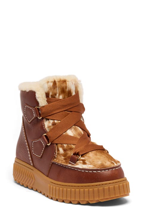 One Ave™ Alpine Genuine Shearling Waterproof Boot (Women)