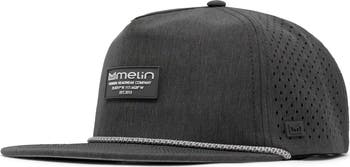 Casquette Melin Coronado Hydro Performance, Gris Heather, Taille M/L, Imperméable Et Respirante