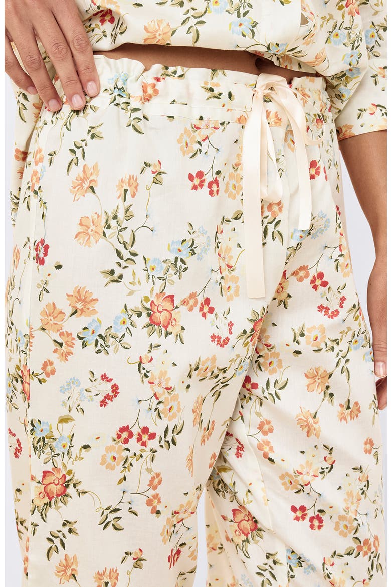 Amber Crop Pajamas, Alternate, color, PEACH PARFAIT
