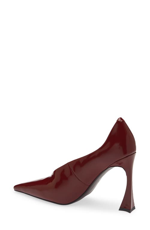 Jeffrey Campbell Hints Pump In Burgundy
