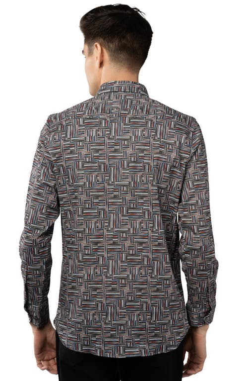Luchiano Visconti Interval Daggers With Colored Marks Shirt In Multi
