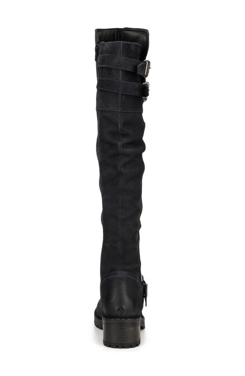 Vintage Foundry Victoria Tall Boot In Navy