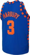 Mitchell & Ness Men's Mitchell & Ness Stephon Marbury Blue New York Knicks 2005/06 Hardwood Classics Swingman Jersey