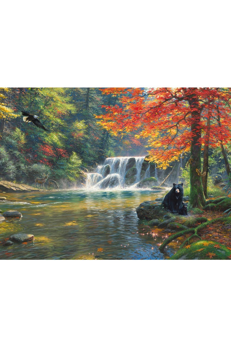Peaceful Falls 1000 piece Jigsaw Puzzle for Adults, Alternate, color, Multicolor