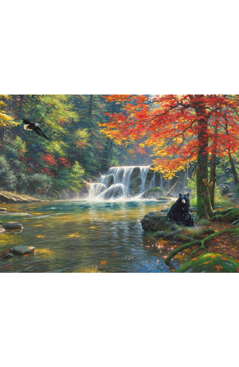 Sunsout Peaceful Falls 1000 piece Jigsaw Puzzle for Adults, Alternate, color, Multicolor