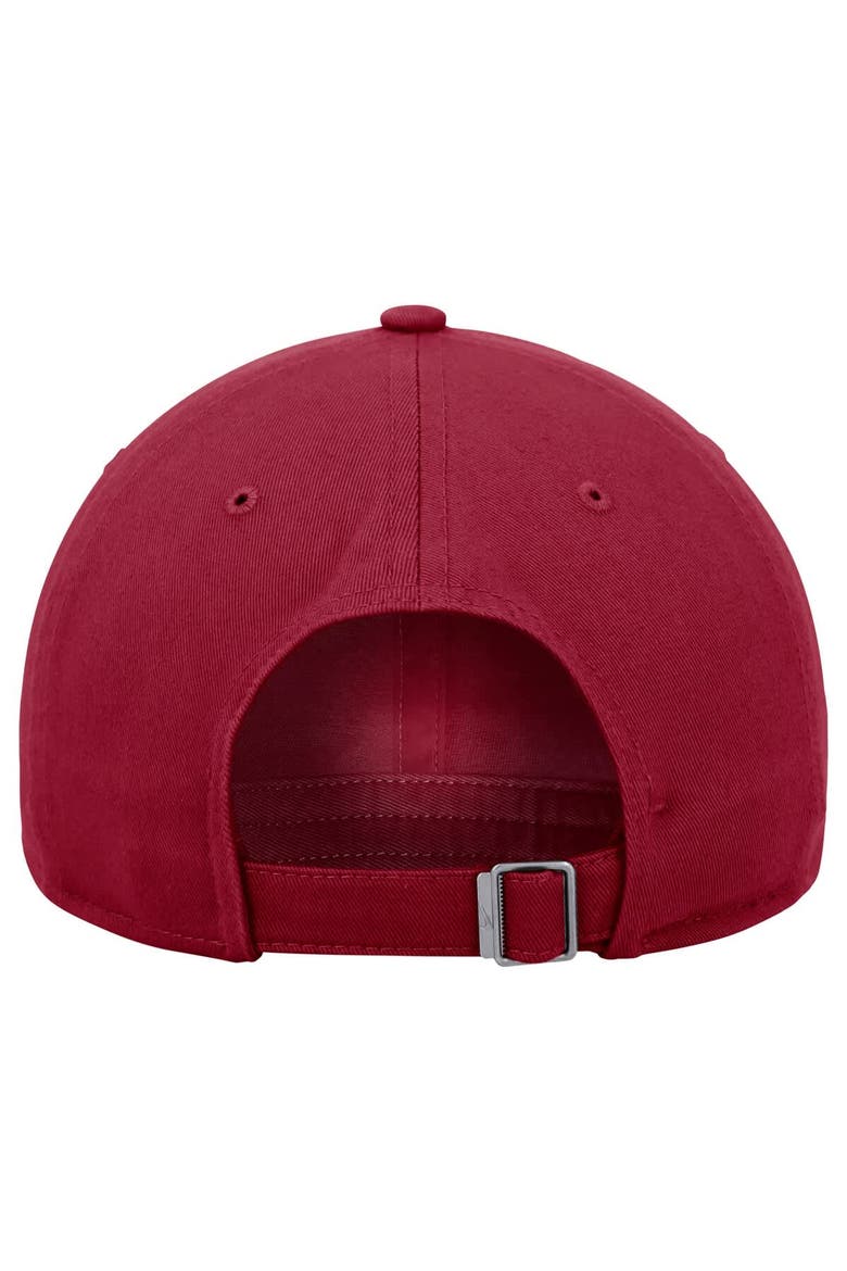 Men's Nike Crimson Washington State Cougars 2025 On-Field Club Adjustable Hat, Alternate, color, Crimson