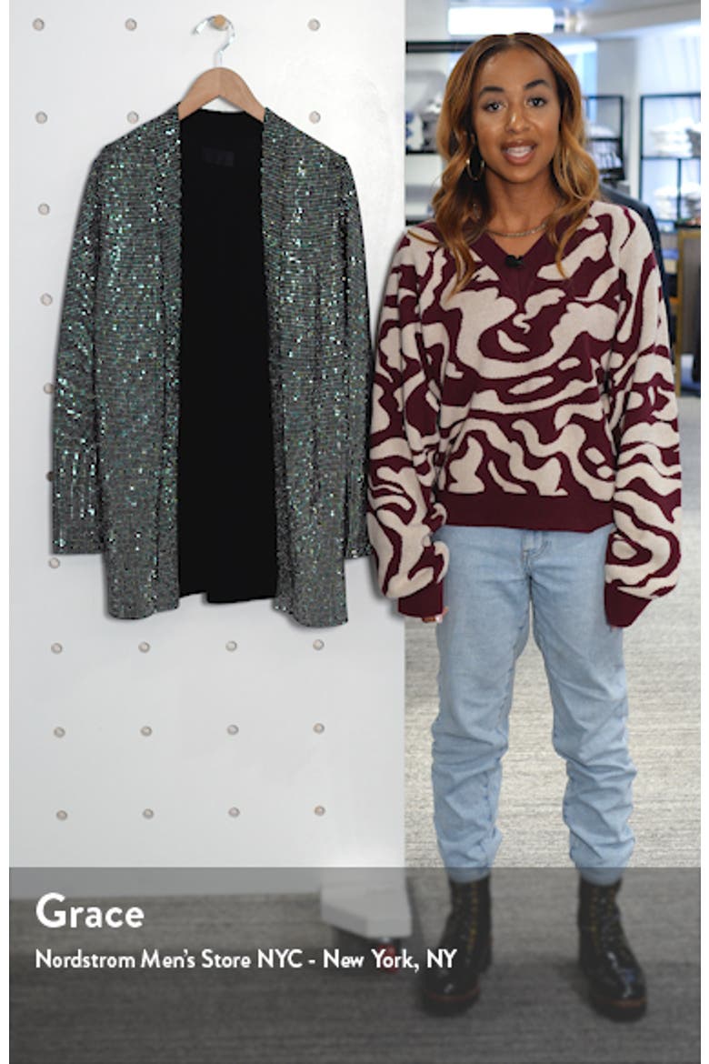 Serge Rhinestone Cardigan video