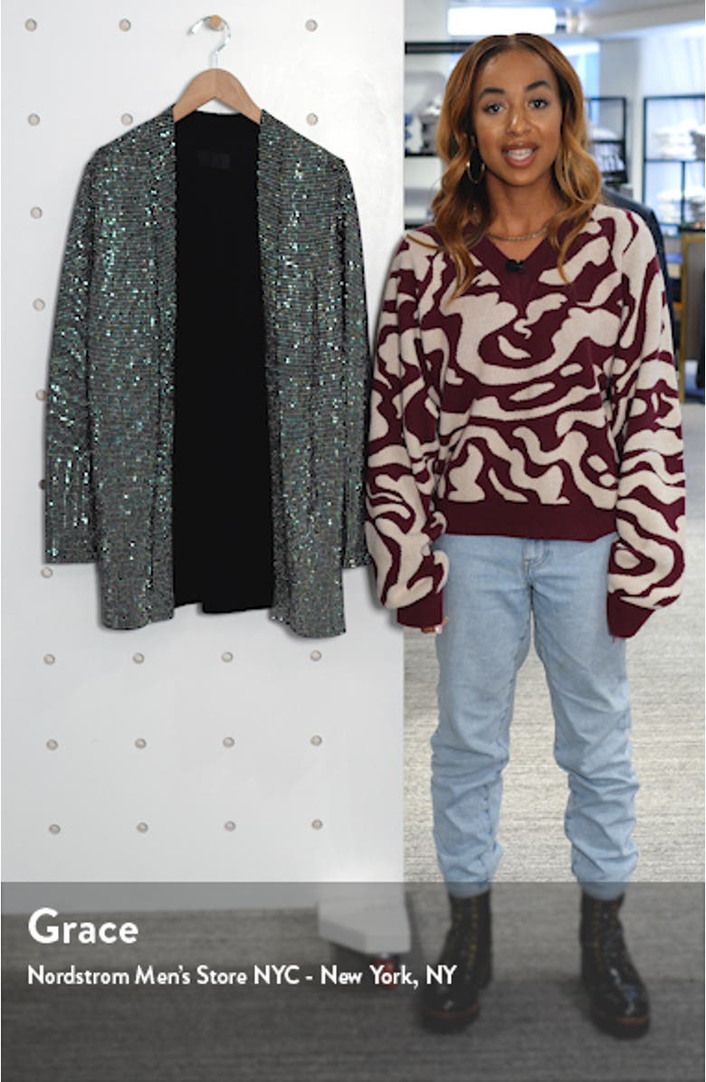 Serge Rhinestone Cardigan, sales video thumbnail