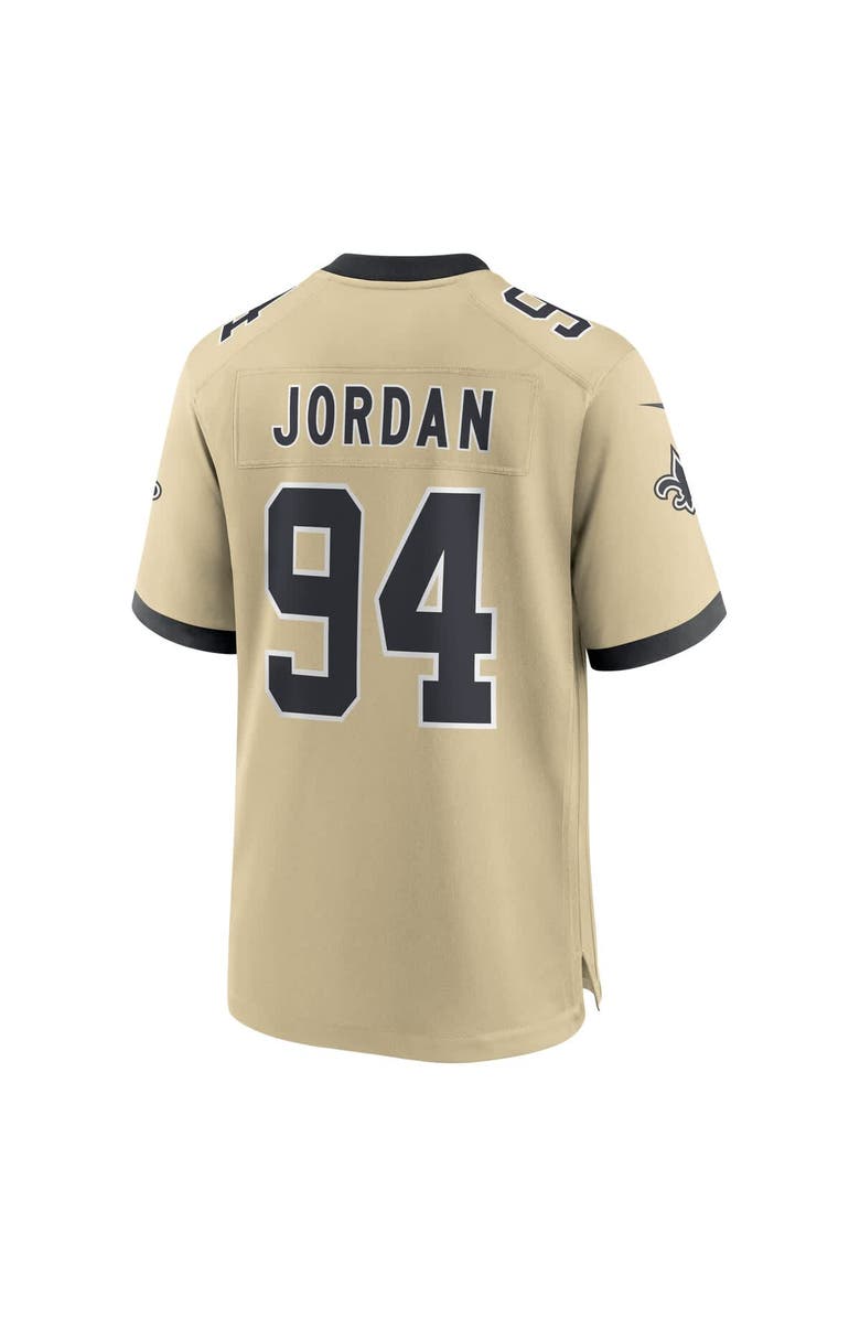 Nike Men's Nike Cameron Jordan Gold New Orleans Saints Gameday Golds Alternate Game Player Jersey, Alternate, color, Gold