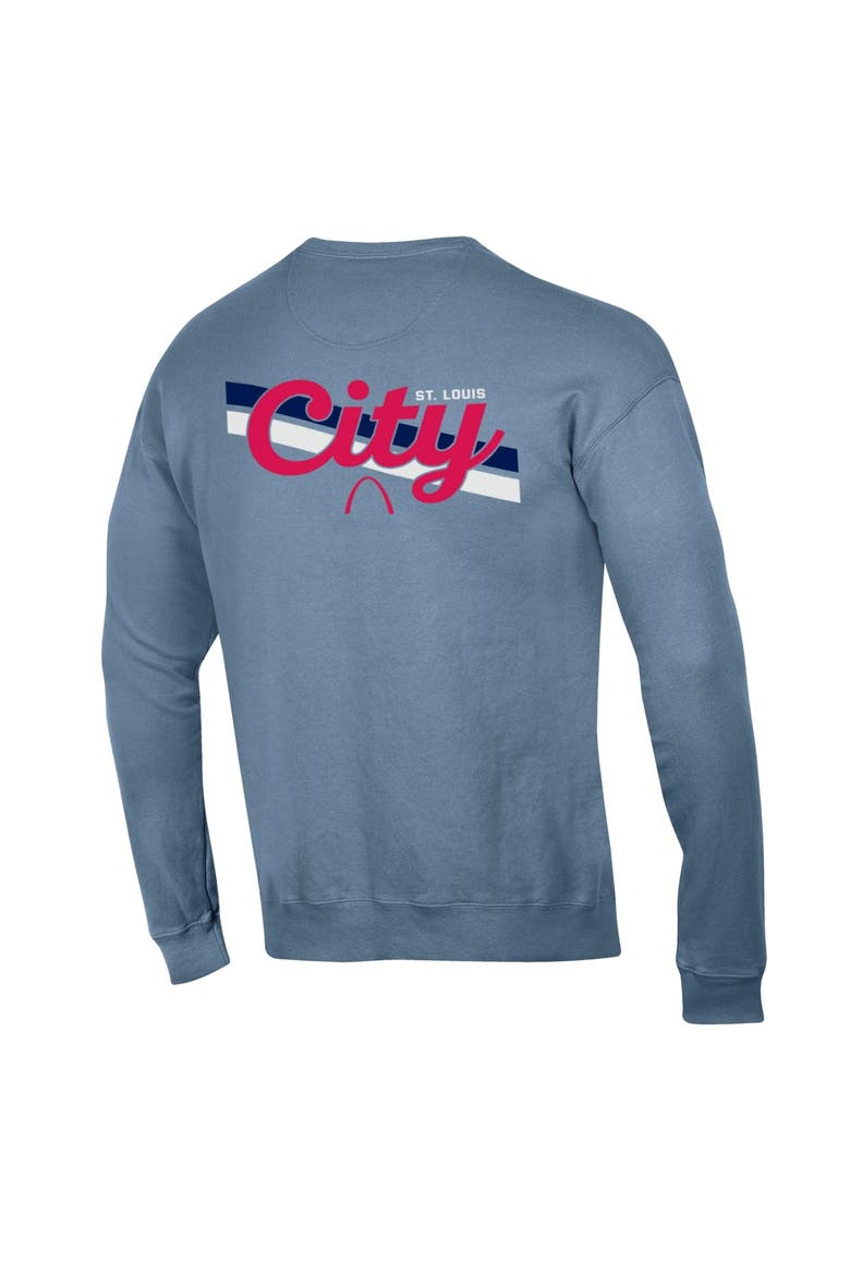 Men's  Blue St. Louis CITY SC Fleece Sweatshirt, Alternate, color, Blue