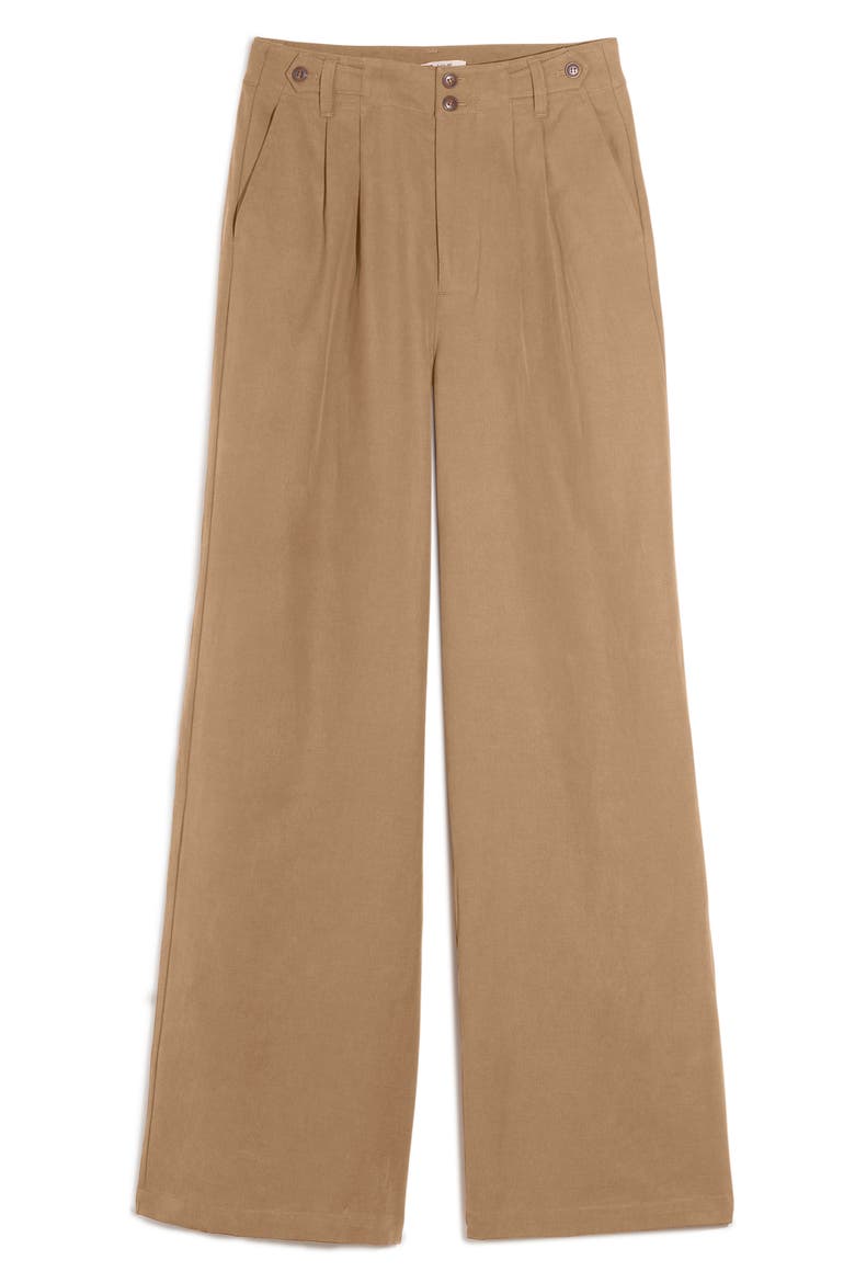 Harlow Wide Leg Pants, Alternate, color, SEED KHAKI