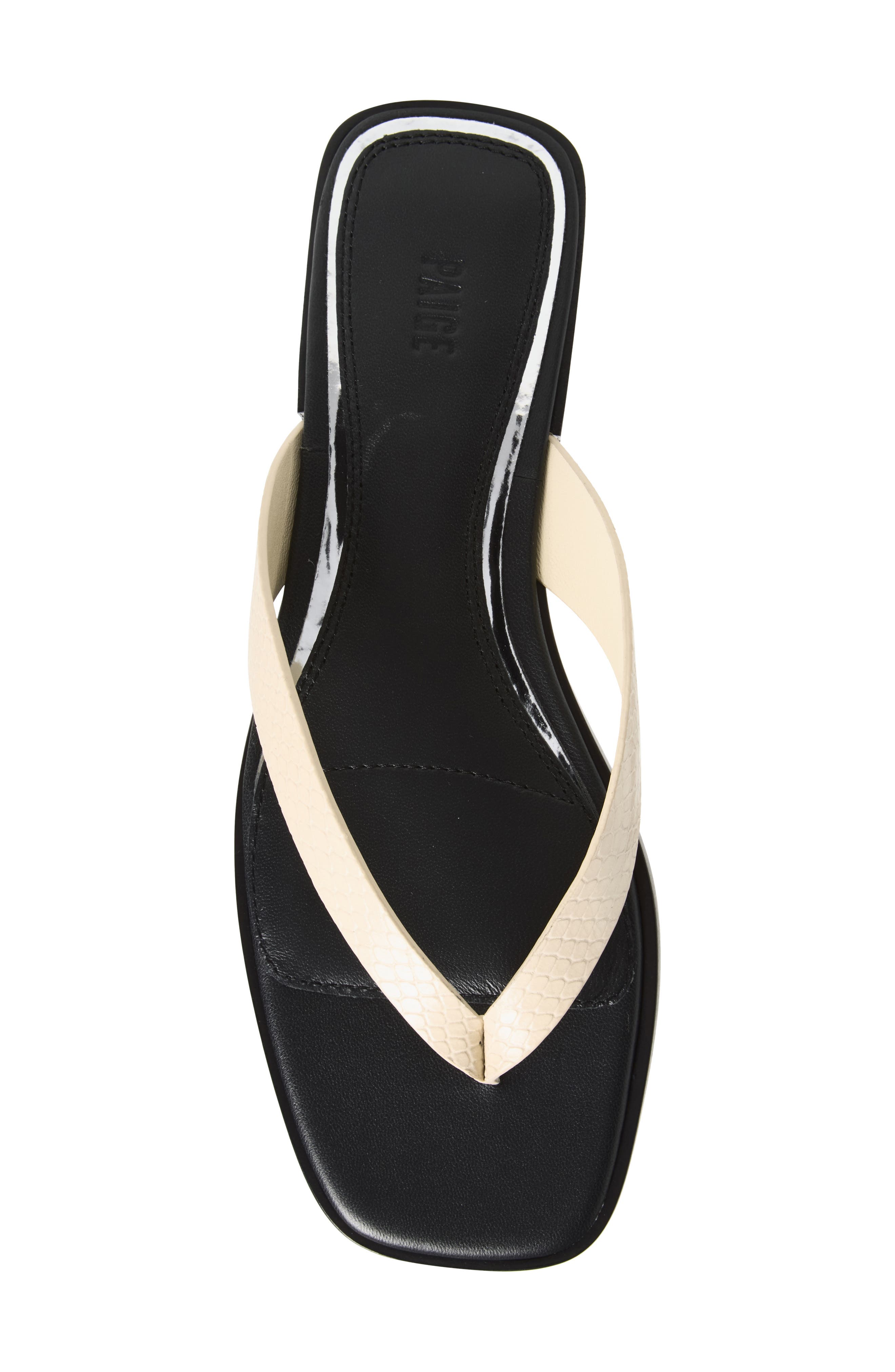 PAIGE Rae Flip Flop, Alternate, color, Cement