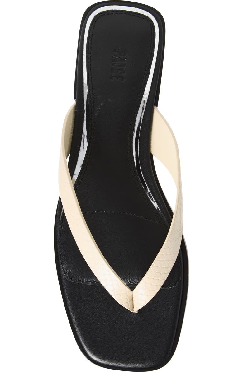 PAIGE Rae Flip Flop, Alternate, color, Cement