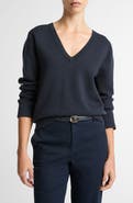 Vince Double Face V-Neck Sweater