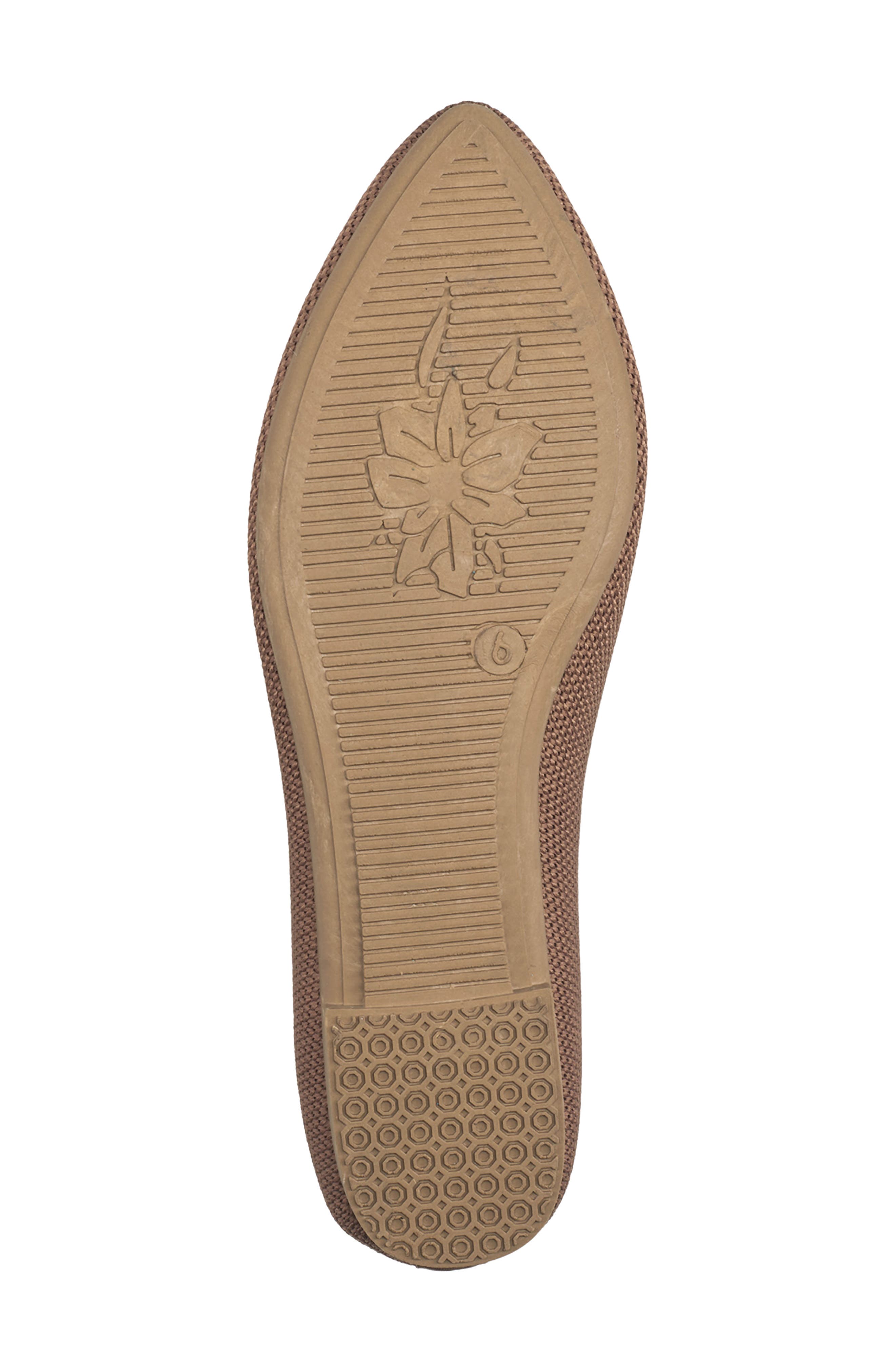 Caputo Pointed Toe Flat, Alternate, color, CAFE