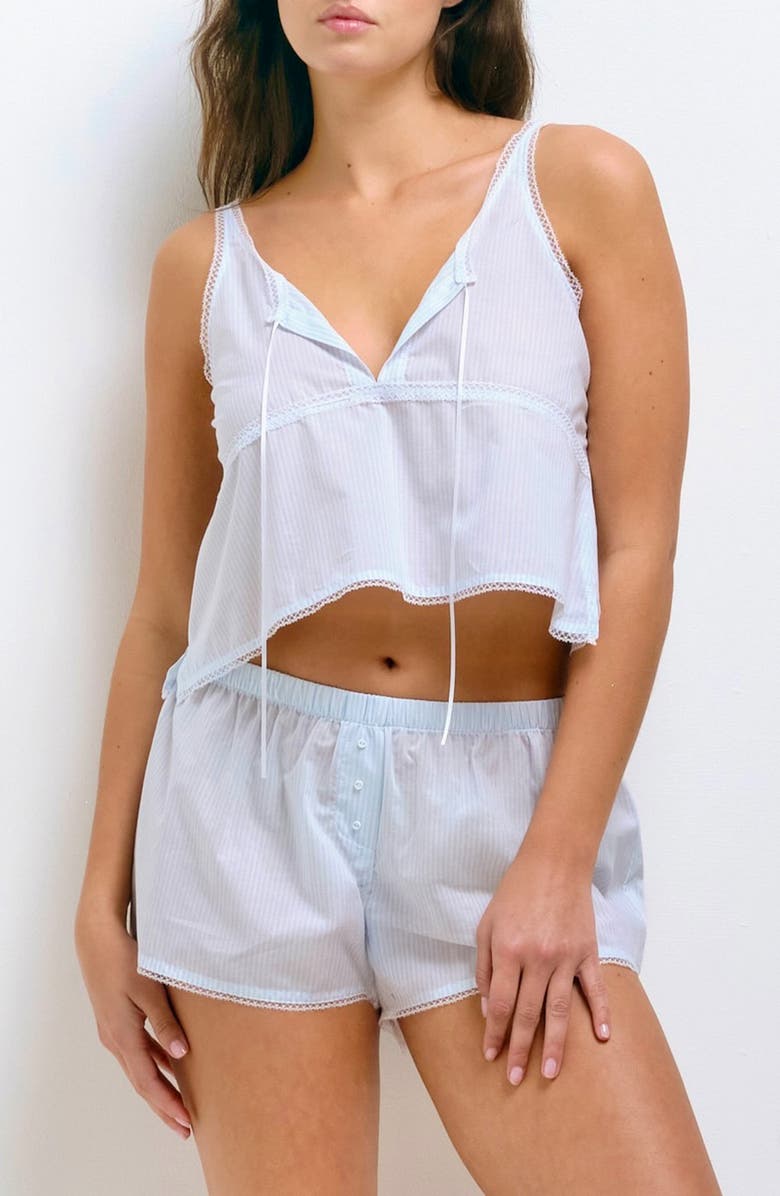 Andine Lulu Lyon Cotton Crop Camisole, Main, color,