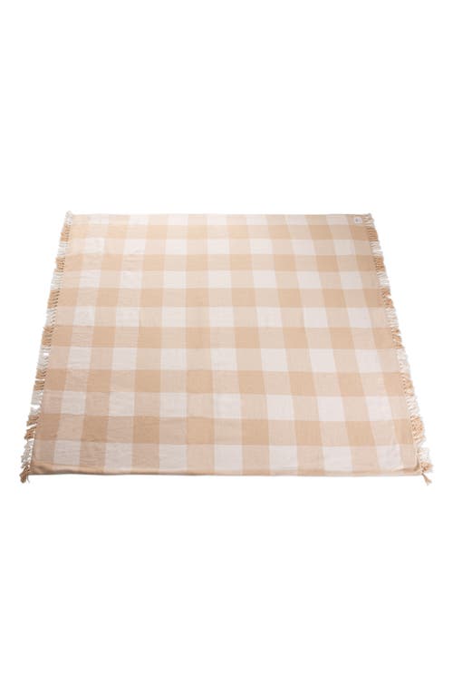 Picnic Time Montecito Outdoor Picnic Blanket In Beige