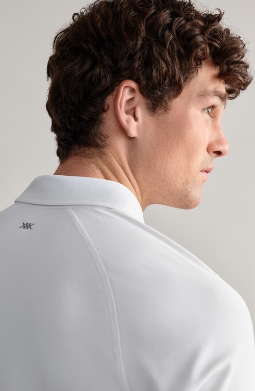 Rhone Regatta Pique Polo In White