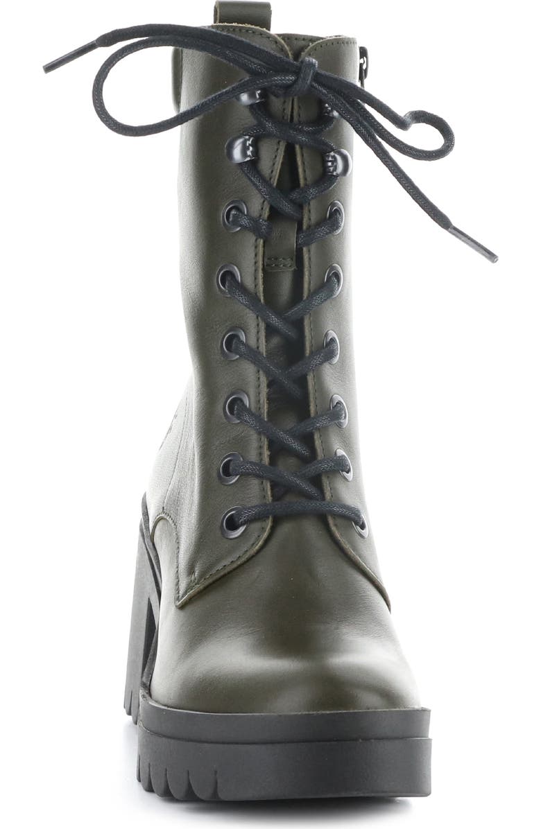 Fly London Tiel Combat Boot, Alternate, color, 012 Military Dublin