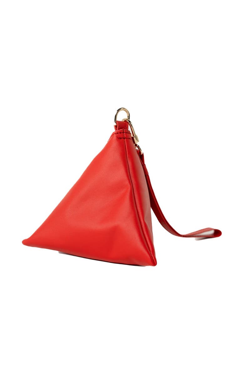 LUSSO Chicago Bulls Rhea Dumpling Wristlet, Alternate, color, Red