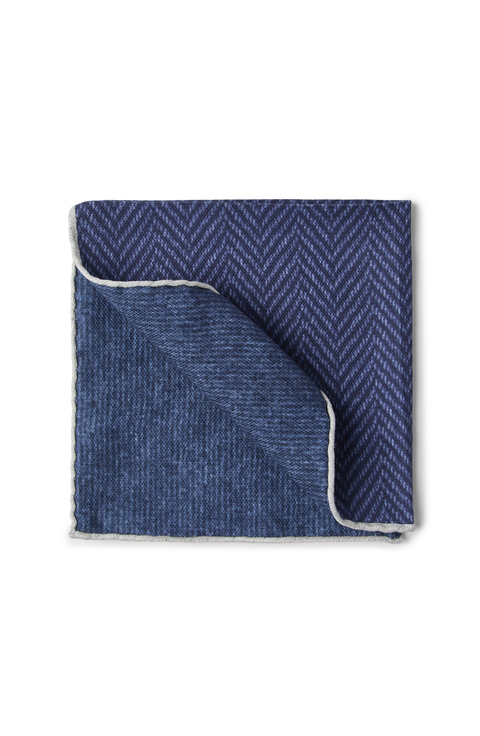 Chevron pocket square