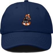 Dalix Red Panda Embroidered Dad Hat