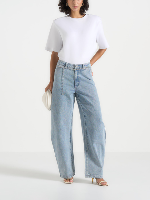 Enora Hourglass Jean With Chain