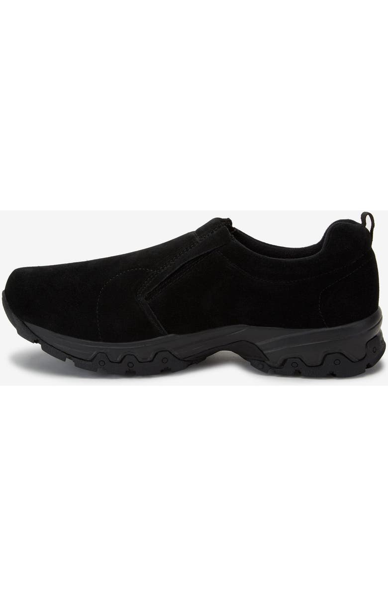KingSize Suede Slip-On Shoes, Alternate, color, Black