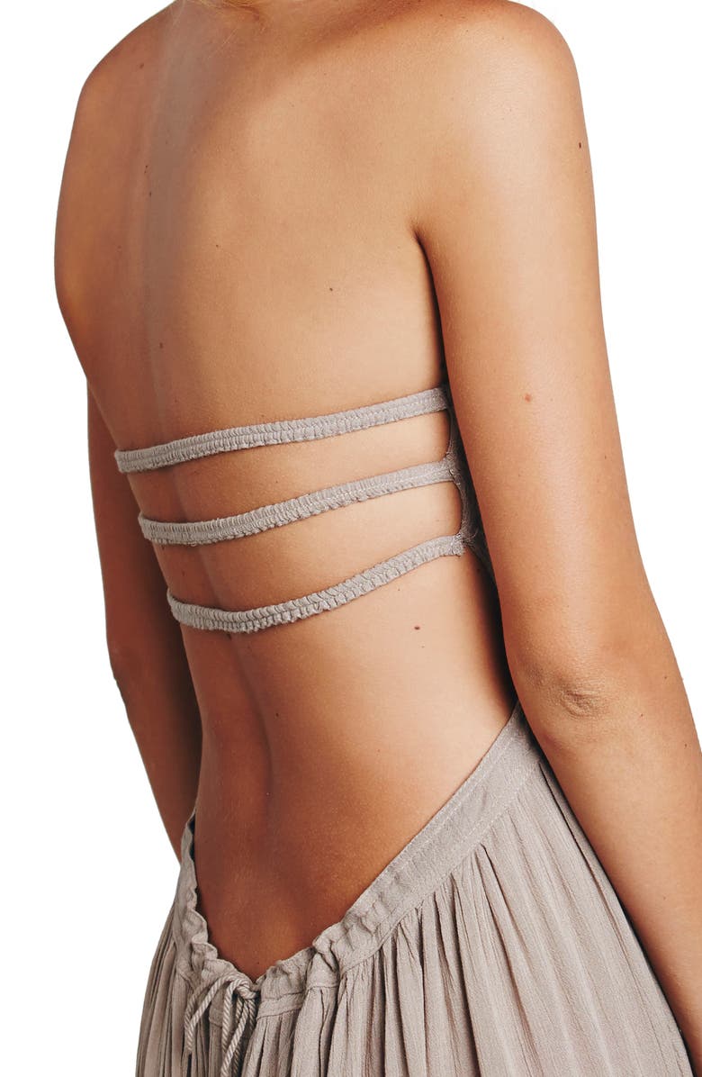 Free People Endless Summer by Free People Extratropical Smocked Maxi Dress, Alternate, color, 