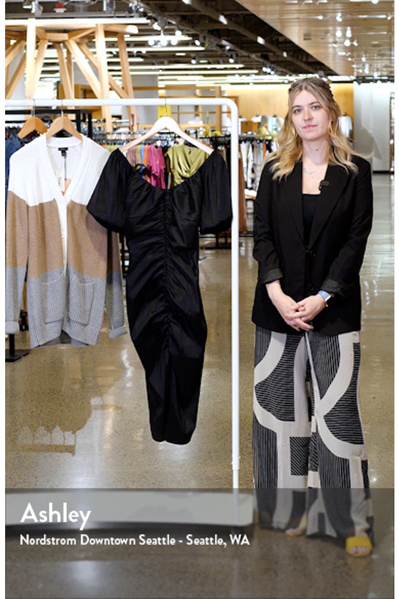 Ruched Sheath Dress video