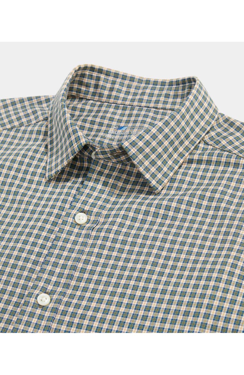 vineyard vines Check Brushed Twill Button-Up Shirt, Alternate, color, 