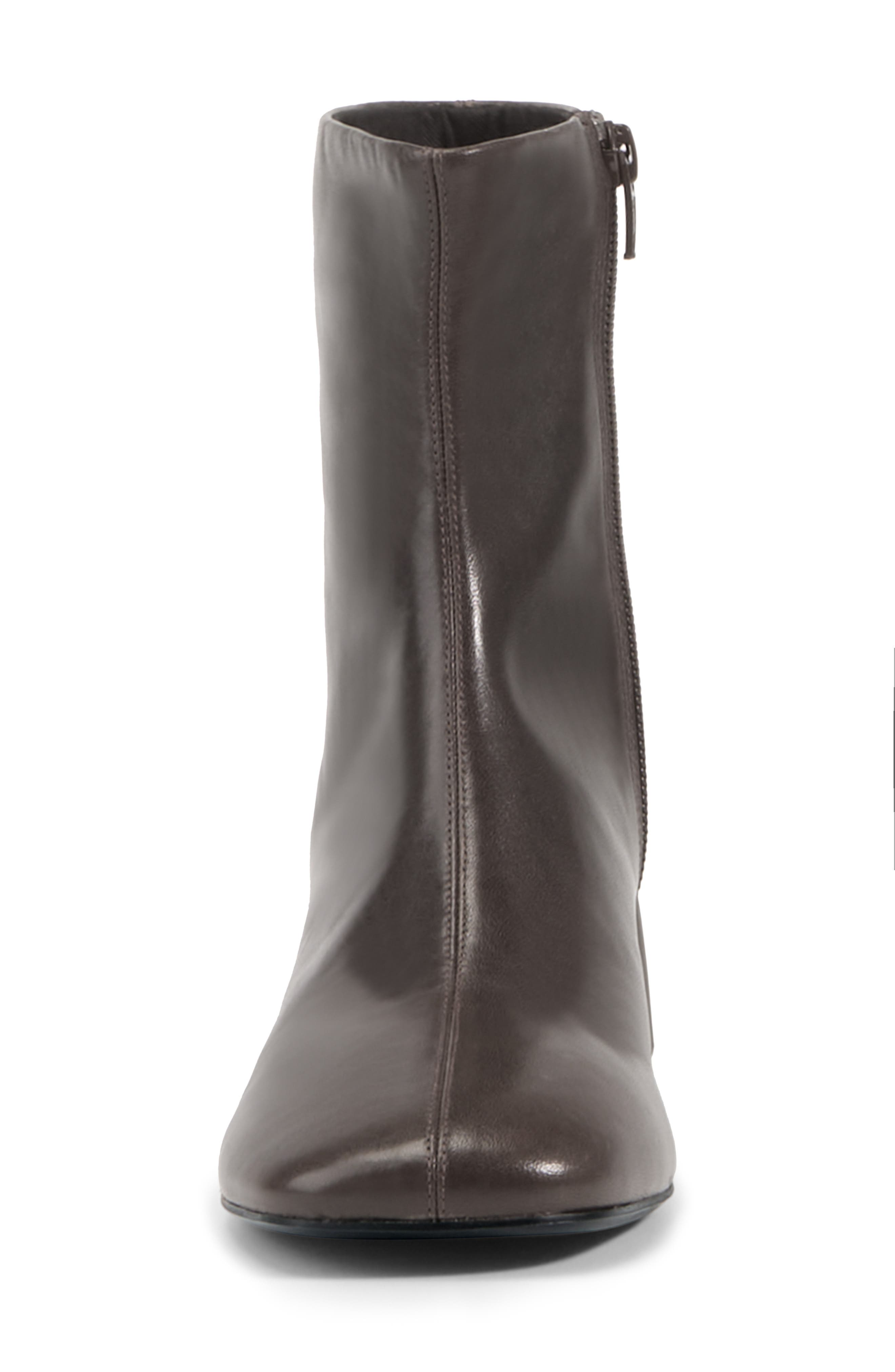 Livia Bootie, Alternate, color, CHOCOLATE