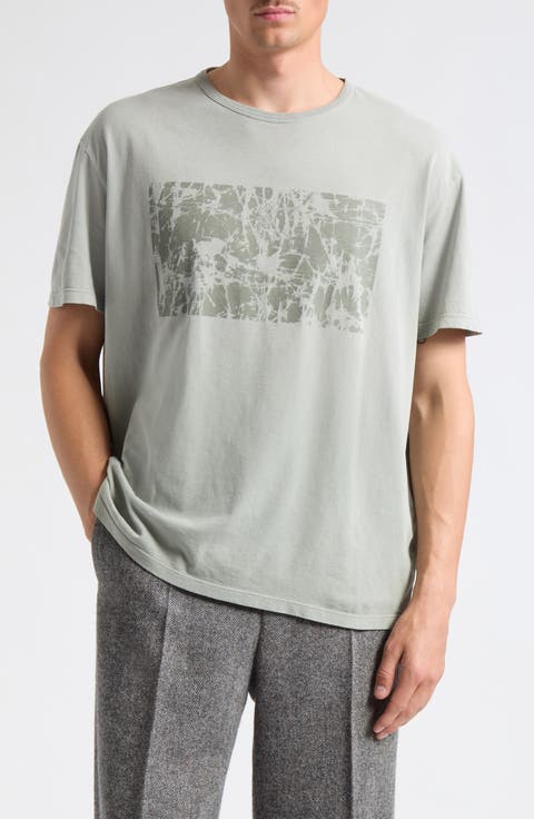 Wax Treatment Graphic T-Shirt