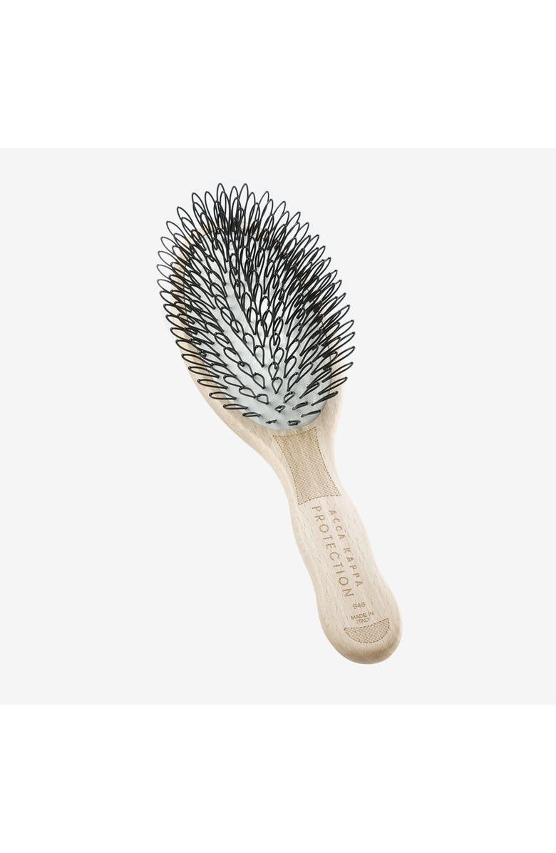 ACCA KAPPA Protection Oval Beech Wood Brush - Looped Nylon, Main, color, Wood