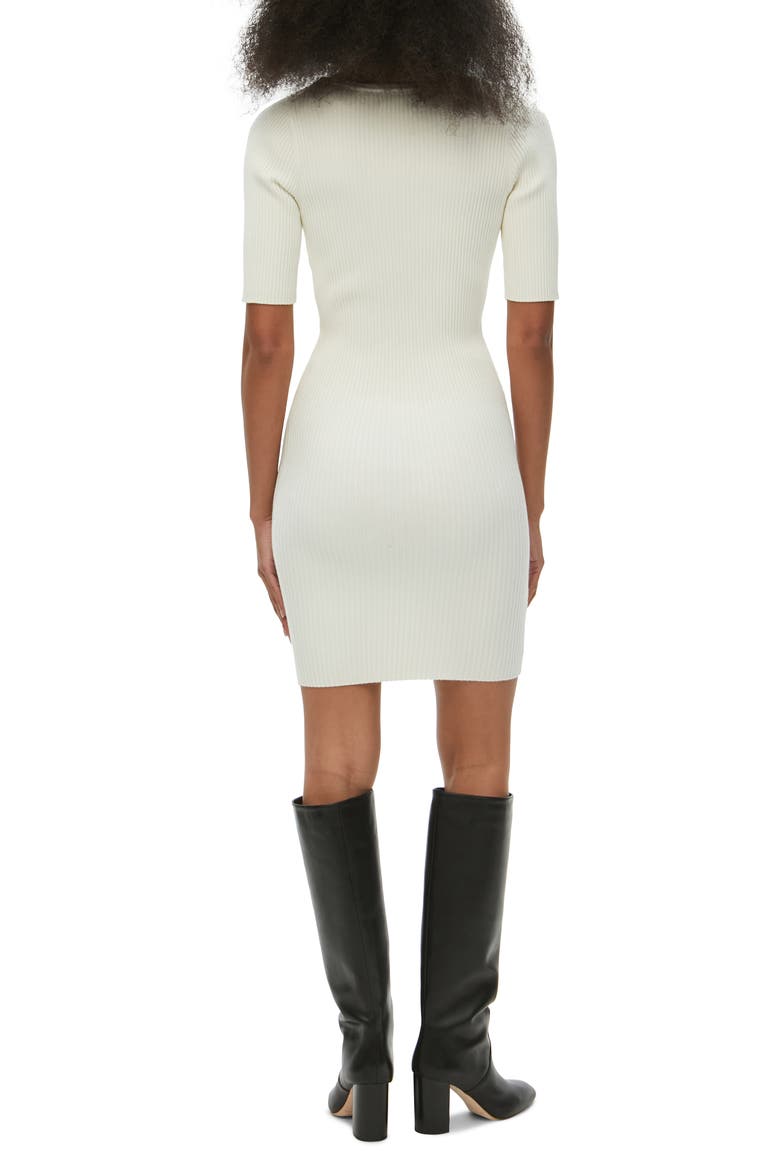 Mae Scoop Neck Dress, Alternate, color, CHALK
