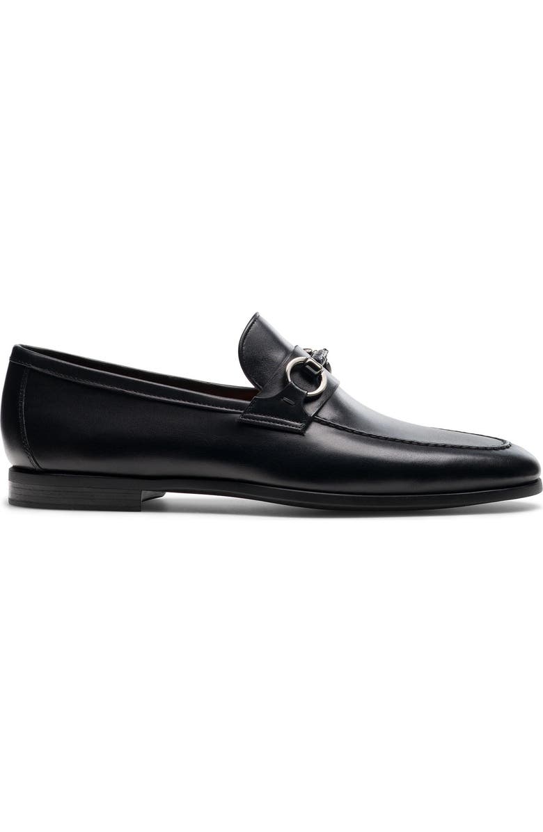 Magnanni Diago II Bit Loafer, Alternate, color, Black