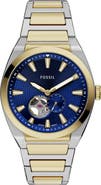 Fossil Everett Automatic Bracelet Watch, 42mm