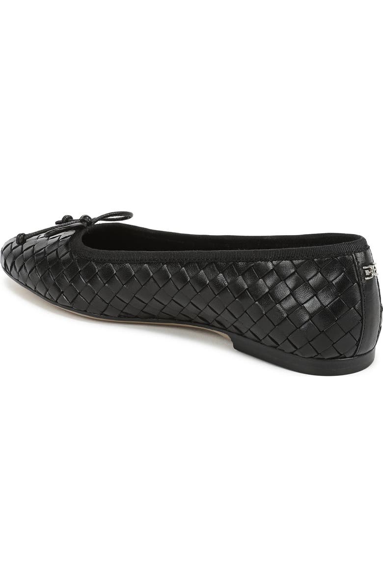 Sam Edelman Ruthie Woven Ballet Flat, Alternate, color, Black