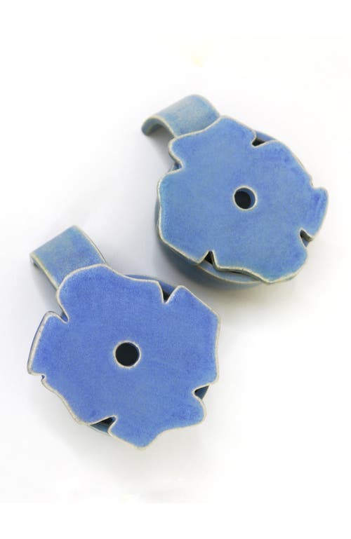 Mikkarbo Flower Frogs In Blue