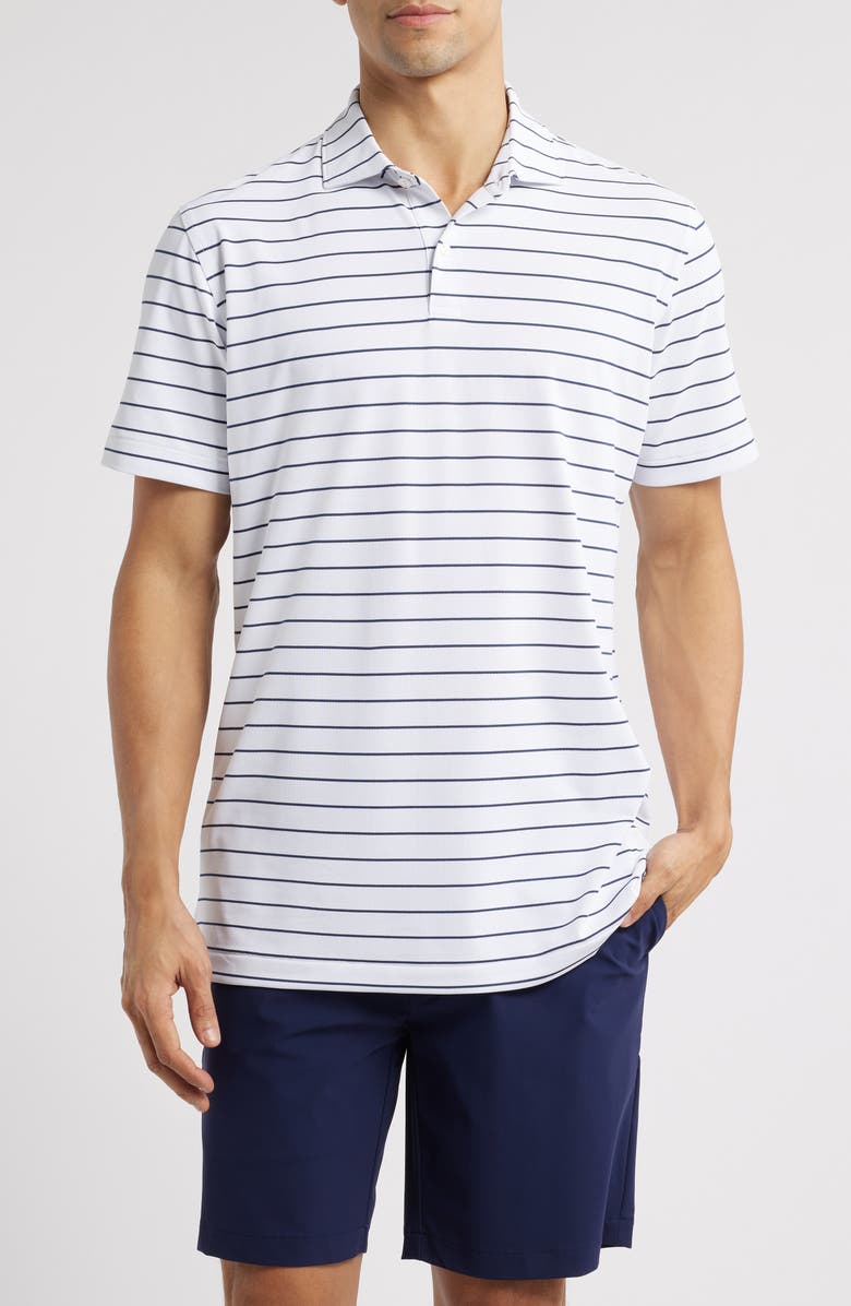 Peter Millar Crown Crafted Coda Performance Mesh Polo, Main, color, 