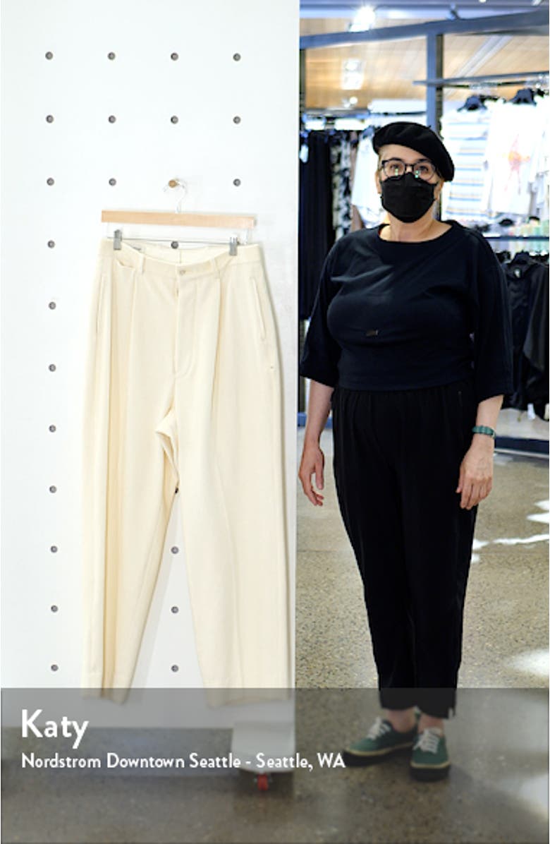 Pleated Corduroy Trousers, sales video thumbnail