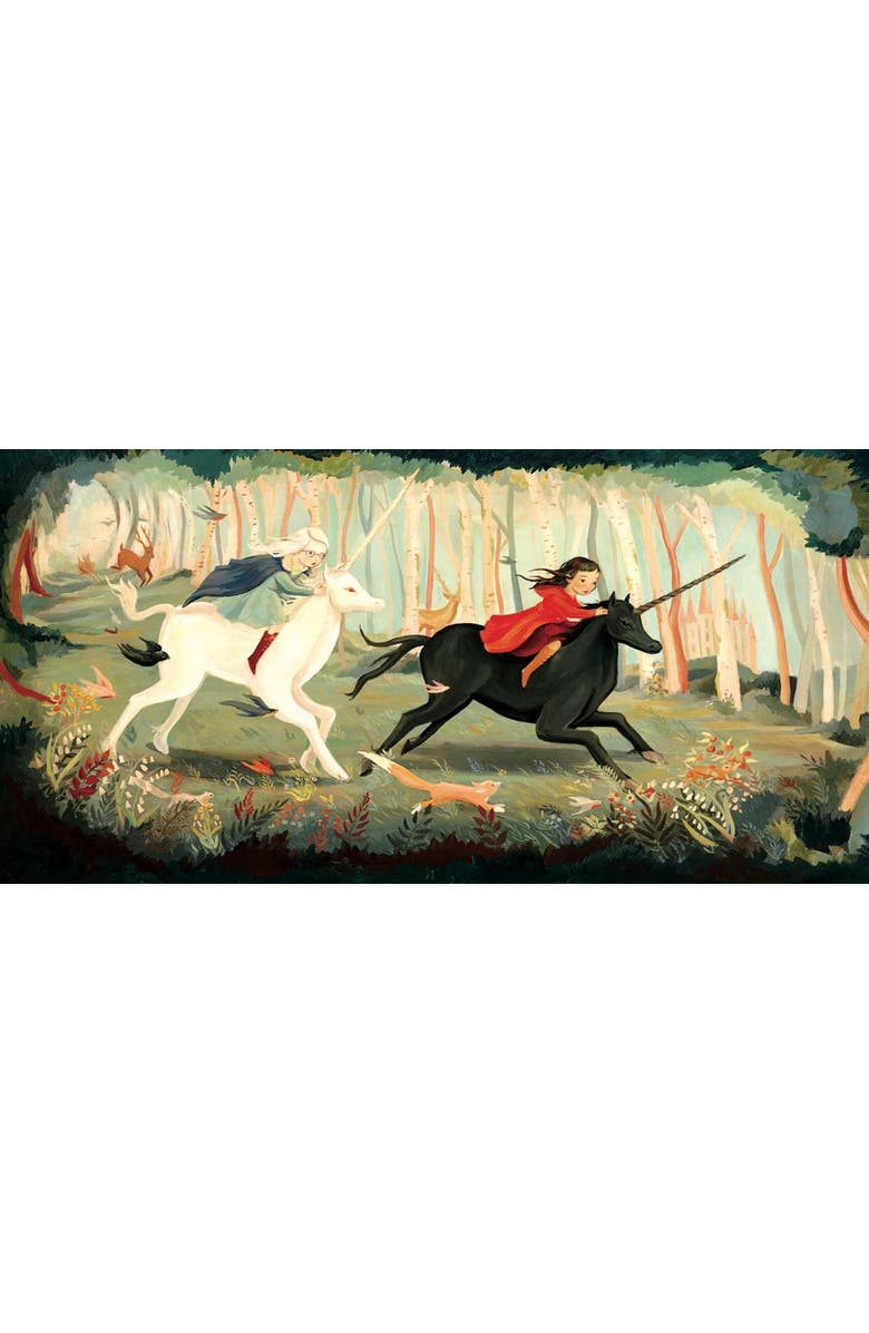 NEW YORK PUZZLE COMPANY Unicorn Dream 80 Piece Puzzle, Alternate, color, 