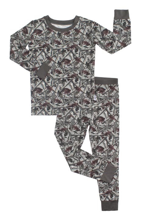 Hidden Camo 2 Piece Pajama Set (Big Kid)