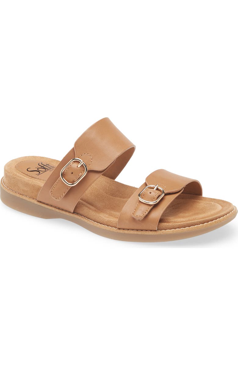 Söfft Bernise Slide Sandal, Main, color, Luggage