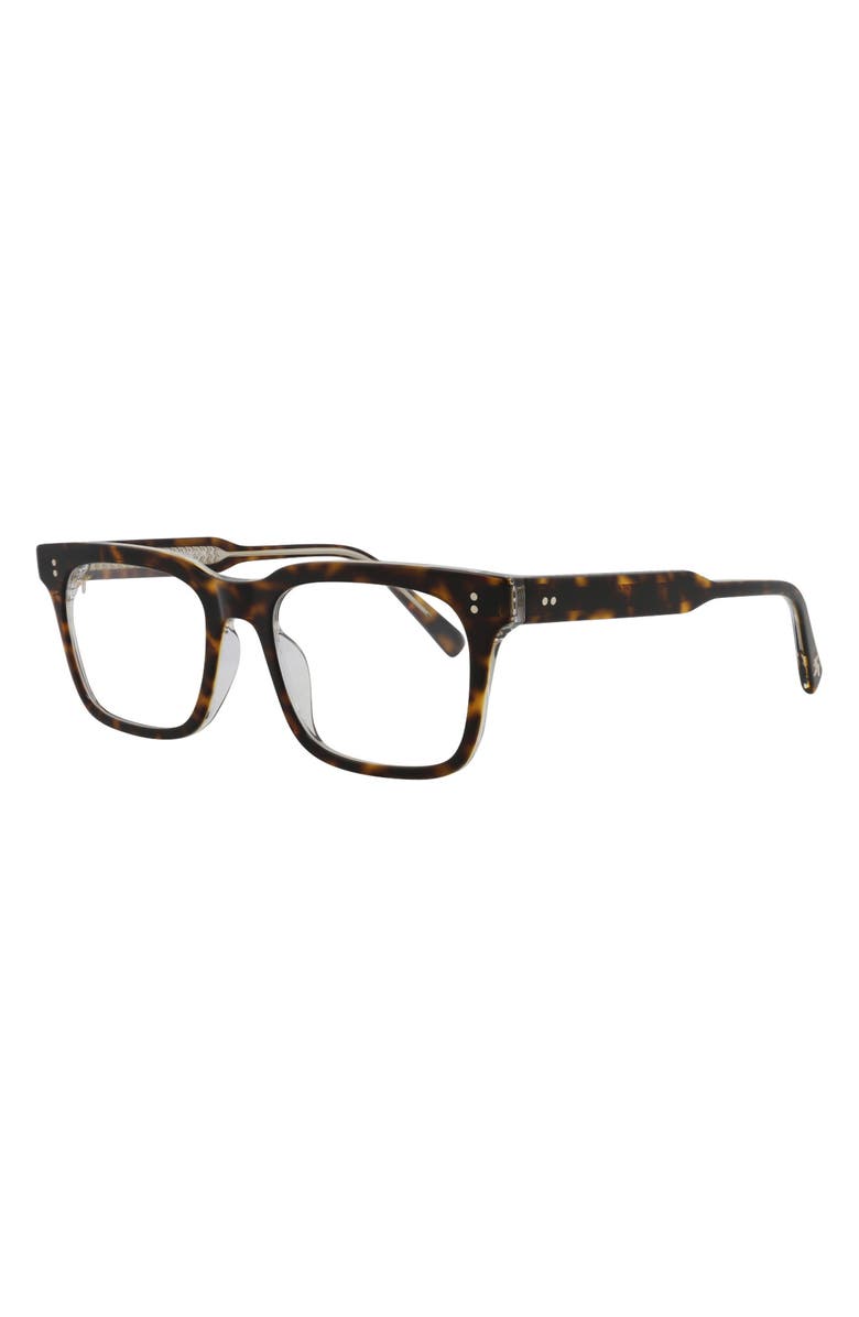 Maui Jim 50mm Square Optical Glasses, Alternate, color, Tortoise Transparent